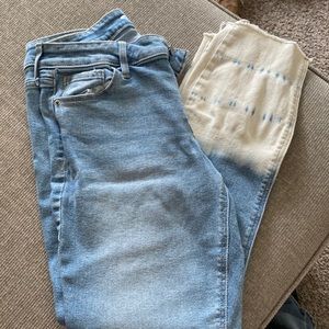 Barely worn ankle jeans